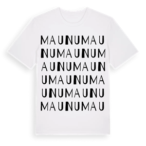 Maunu ordlek t-shirt – ekologisk bomull t-shirt från Pinshirt