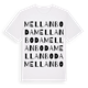 Mellanboda ordlek t-shirt