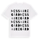 Messaure gård ordlek t-shirt