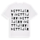 Mettäjärvi ordlek t-shirt