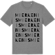 Mid Heather Gray t-shirt med Mierkenis ordlek t-shirt