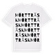 Mörtträsk ordlek t-shirt