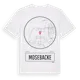 White t-shirt med Mosebacke t-shirt