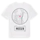 White t-shirt med Mossen t-shirt