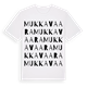 Mukkavaara ordlek t-shirt