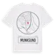 White t-shirt med Munksund t-shirt