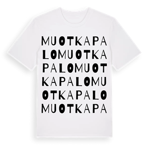 Muotkapalo ordlek t-shirt – ekologisk bomull t-shirt från Pinshirt