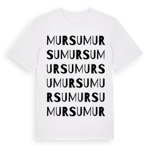 Mursu ordlek t-shirt – ekologisk bomull t-shirt från Pinshirt