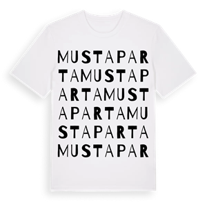 Mustaparta ordlek t-shirt – ekologisk bomull t-shirt från Pinshirt