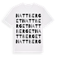 White t-shirt med Nattberget ordlek t-shirt