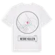 White t-shirt med Nedre Kullen t-shirt