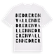 Nedre Renvallen ordlek t-shirt