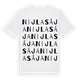 Nijlasája ordlek t-shirt