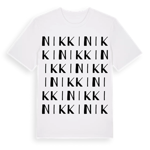 Nikki ordlek t-shirt – ekologisk bomull t-shirt från Pinshirt