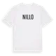 White t-shirt med Nillo i Sverige t-shirt