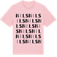 Pink Cotton t-shirt med Nils ordlek t-shirt