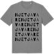 Mid Heather Gray t-shirt med Njetjavare ordlek t-shirt
