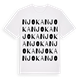 Njoka ordlek t-shirt