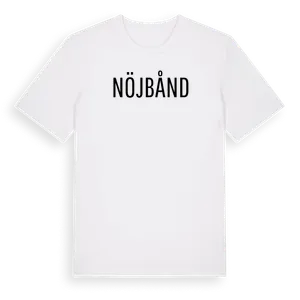 Nöjbånd i Sverige t-shirt – ekologisk bomull t-shirt från Pinshirt