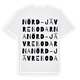 Nörd-Jävrebodarna ordlek t-shirt