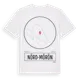 White t-shirt med Nörd-Mörön t-shirt