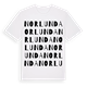 Norlunda ordlek t-shirt