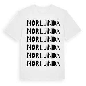 Norlunda ordlek t-shirt – ekologisk bomull t-shirt från Pinshirt