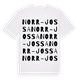 Norr-Jossa ordlek t-shirt