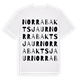 Norra Baktsjaur ordlek t-shirt