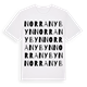 Norra Nybyn ordlek t-shirt