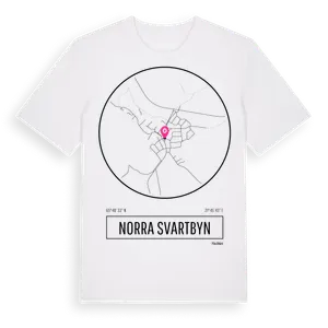 Norra Svartbyn t-shirt – ekologisk bomull t-shirt från Pinshirt