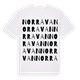 Norravan ordlek t-shirt