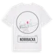 White t-shirt med Norrbacka t-shirt