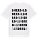 Norrdal ordlek t-shirt