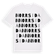 Norrsidan ordlek t-shirt