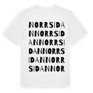 Norrsidan ordlek t-shirt – ekologisk bomull t-shirt från Pinshirt