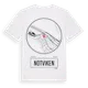 White t-shirt med Notviken t-shirt