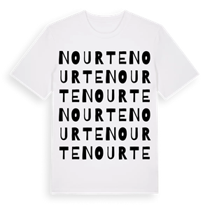 Nourte ordlek t-shirt – ekologisk bomull t-shirt från Pinshirt