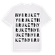 Nybruket ordlek t-shirt