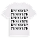 White t-shirt med Nyby ordlek t-shirt