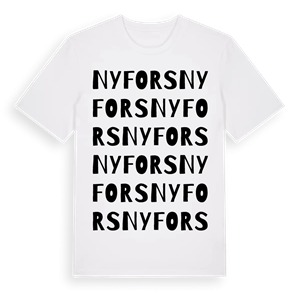 Nyfors ordlek t-shirt – ekologisk bomull t-shirt från Pinshirt