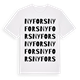 Nyfors ordlek t-shirt