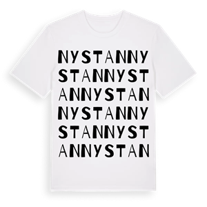 Nystan ordlek t-shirt – ekologisk bomull t-shirt från Pinshirt