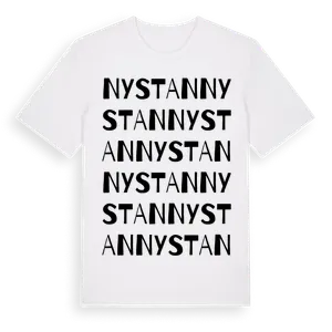 Nystan ordlek t-shirt – ekologisk bomull t-shirt från Pinshirt