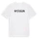 White t-shirt med Nystugun i Sverige t-shirt