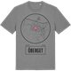 Mid Heather Gray t-shirt med Öberget t-shirt