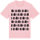 Pink Cotton t-shirt med Öhn ordlek t-shirt