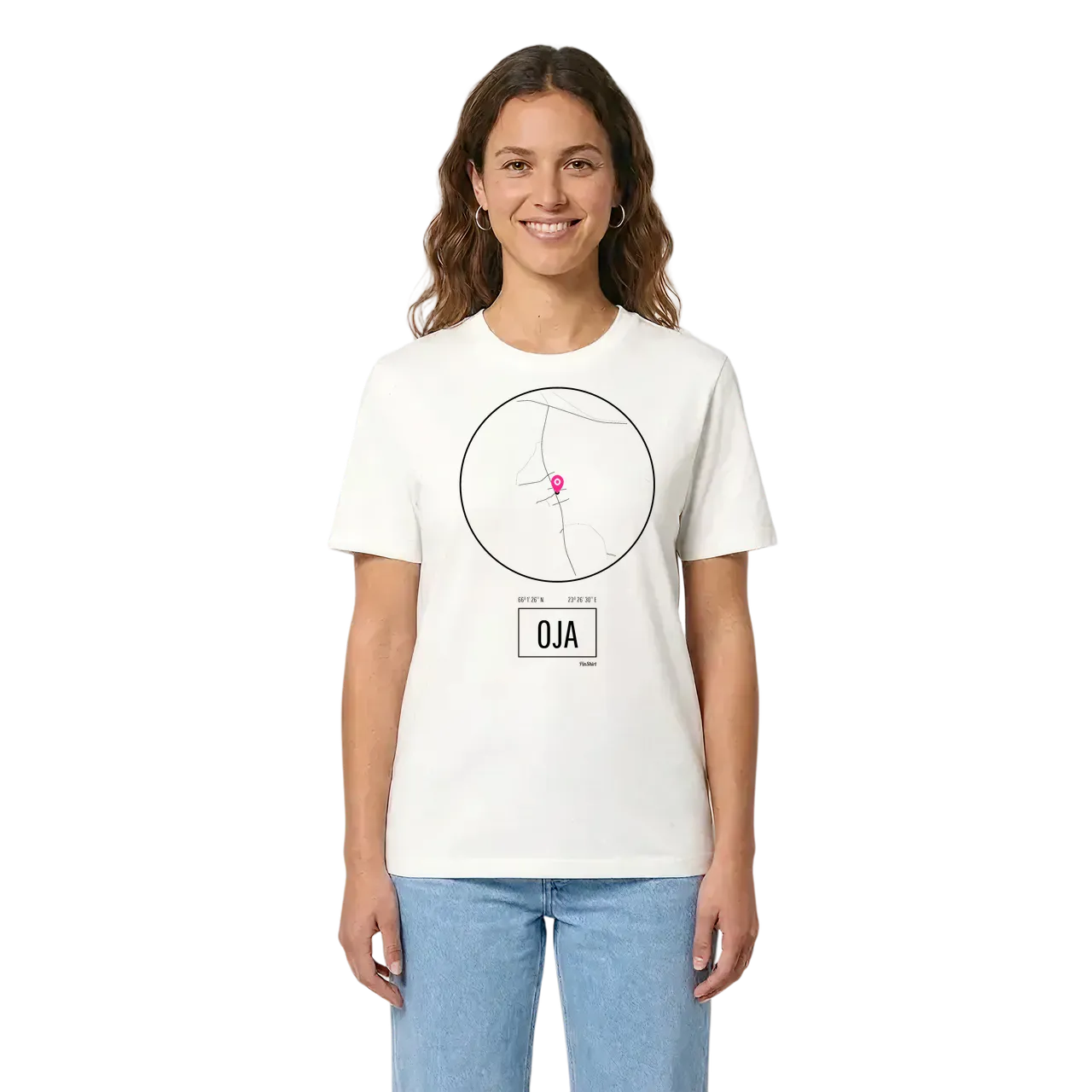 Oja t-shirt i miljö