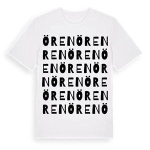 Ören ordlek t-shirt – ekologisk bomull t-shirt från Pinshirt