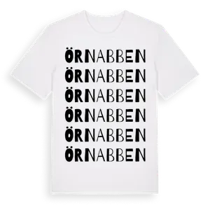 Örnabben ordlek t-shirt – ekologisk bomull t-shirt från Pinshirt